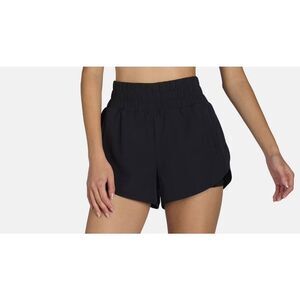 Avia Women's Black Poly/Spandex Athletic Running Shorts w Pockets EUC